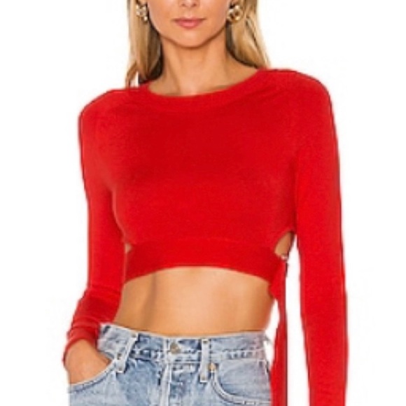 NBD cropped sweater top - Picture 1 of 2
